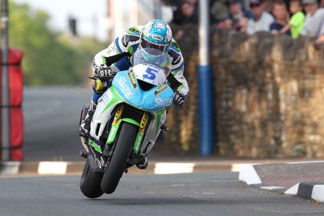 Dean Harrison is in action at the North West 200 this week