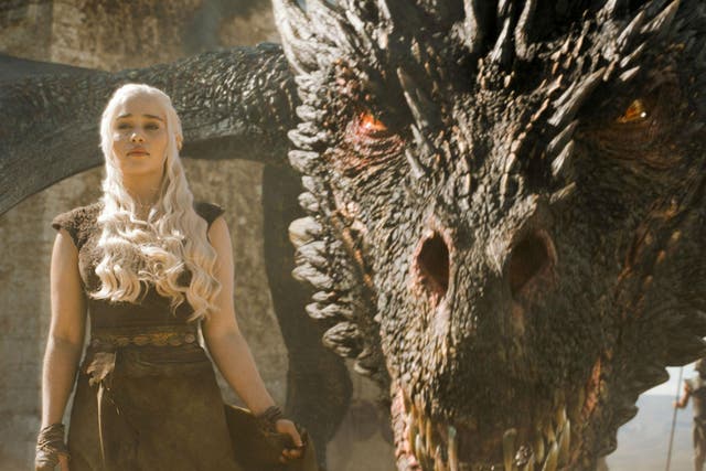 Emilia Clarke as Daenerys Targaryen in ‘Game of Thrones’ (HB