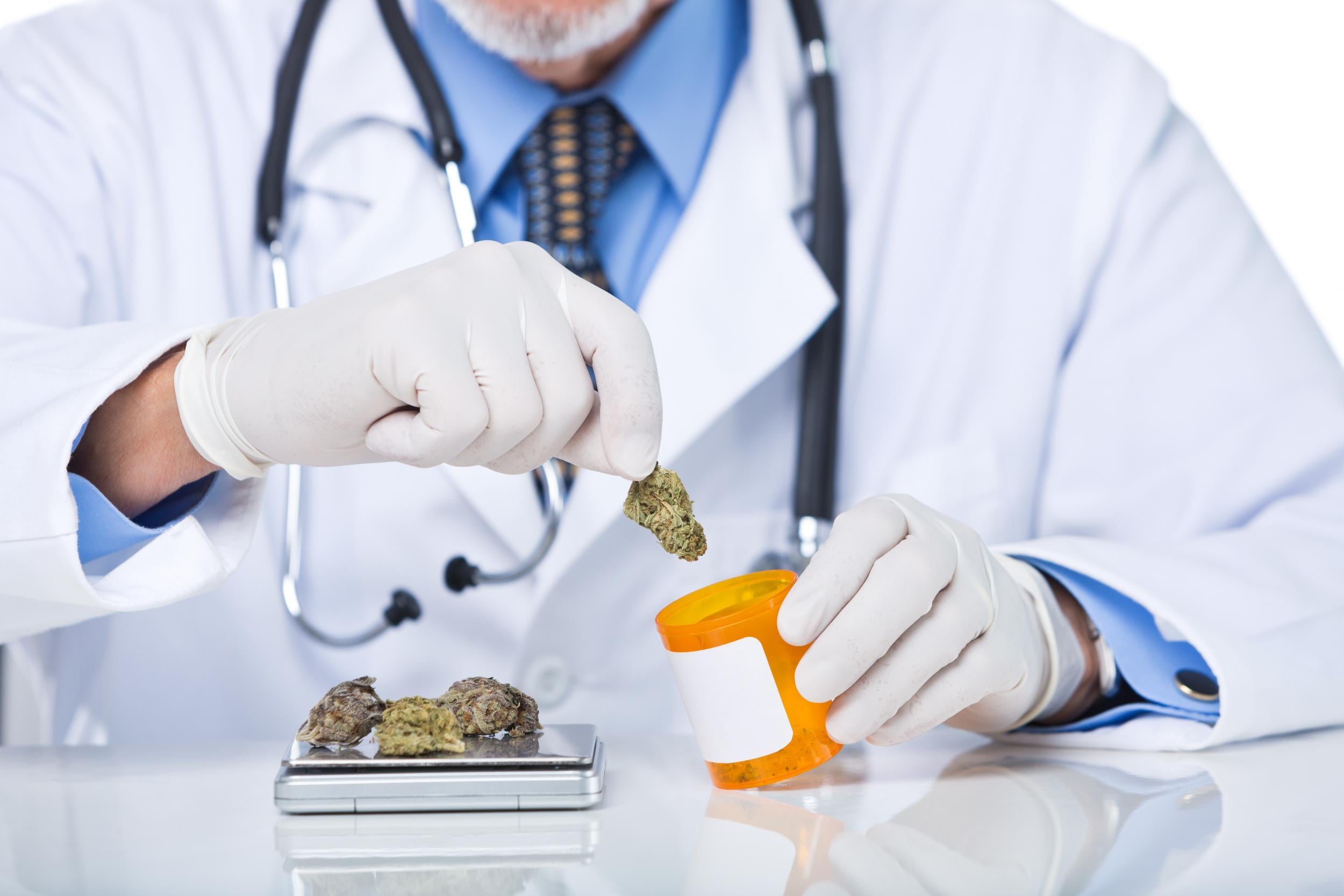 Doctors and researchers are eager to study the health benefits of marijuana (Stock)
