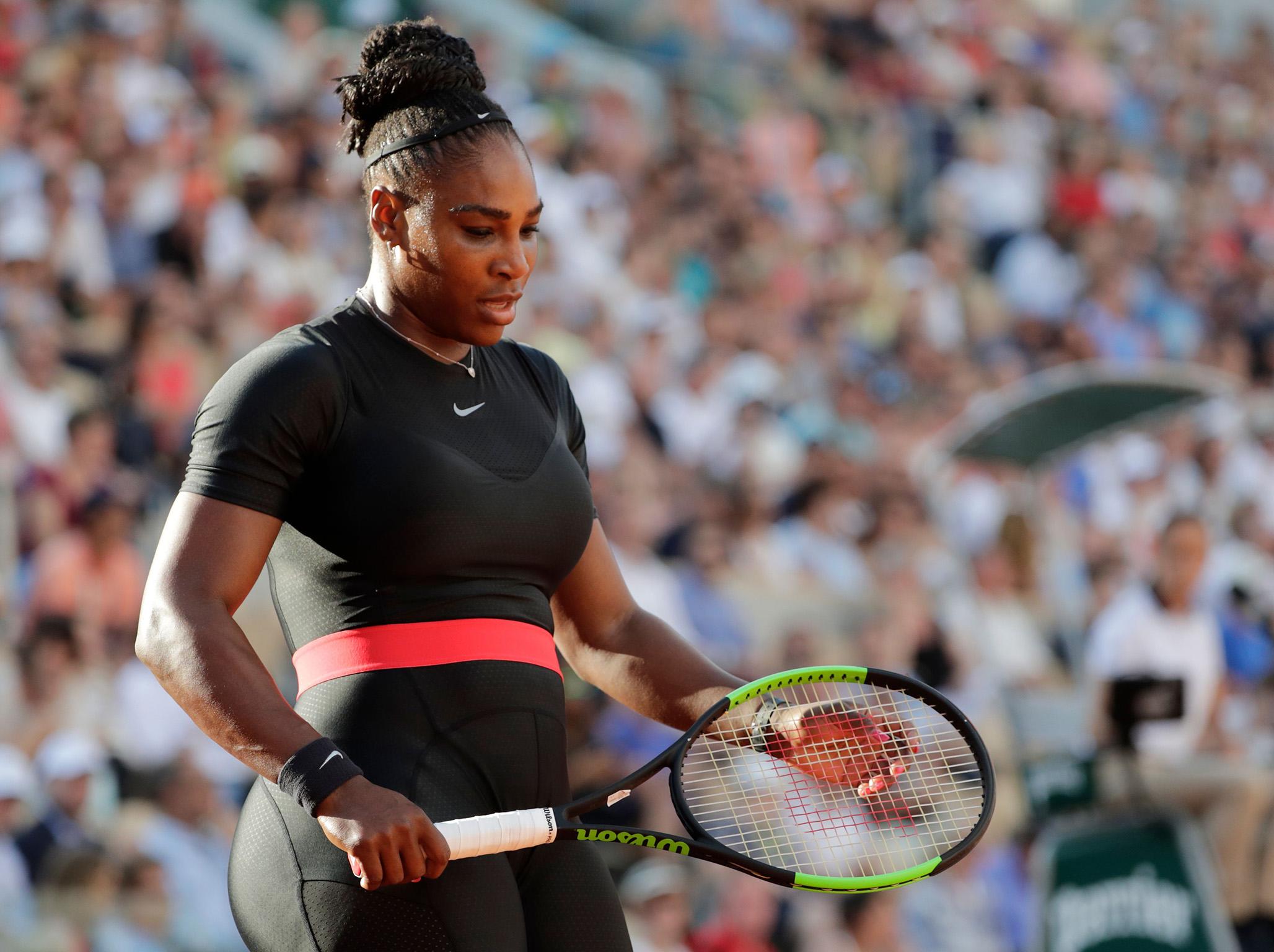 Serena Williams withdrew from the French Open