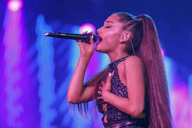 Ariana Grande says she has suffered from symptoms of PTSD in the aftermath of the Manchester Arena attack