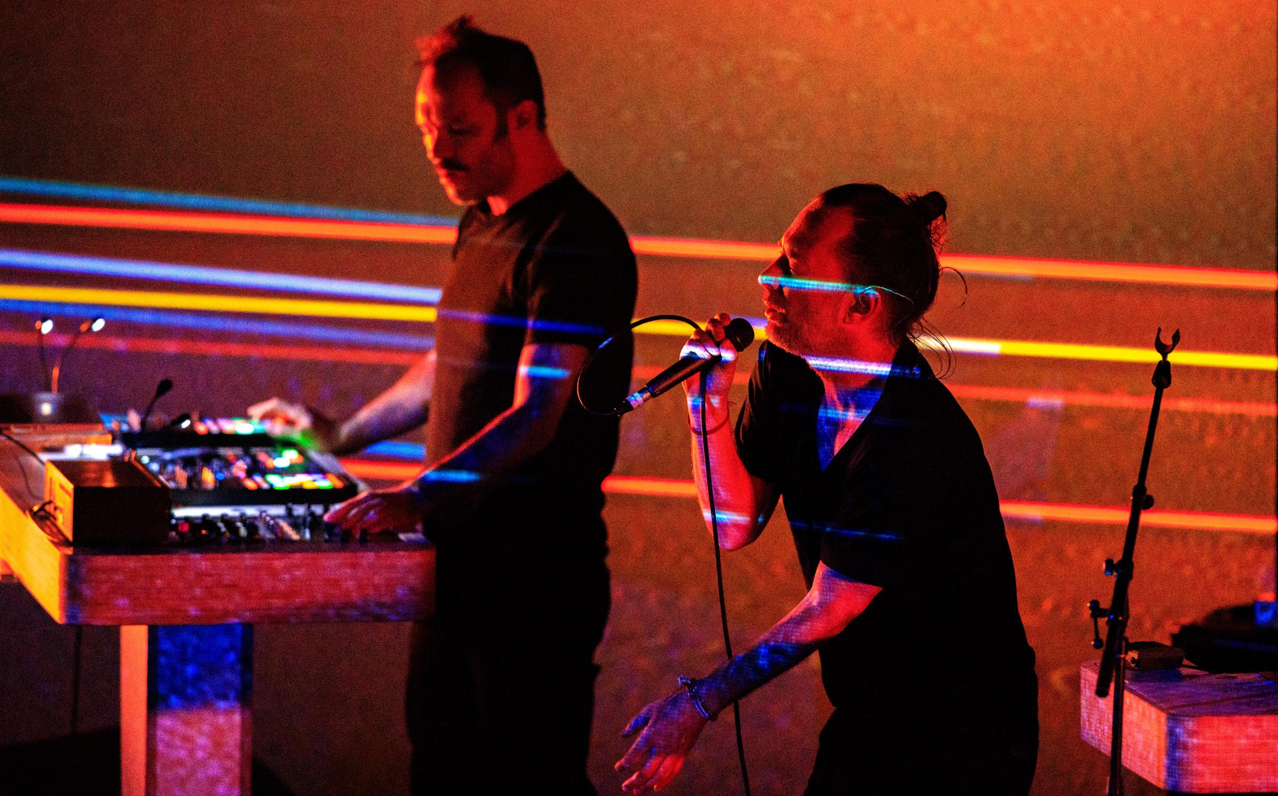 Thom Yorke performs his solo tour with Nigel Godrich