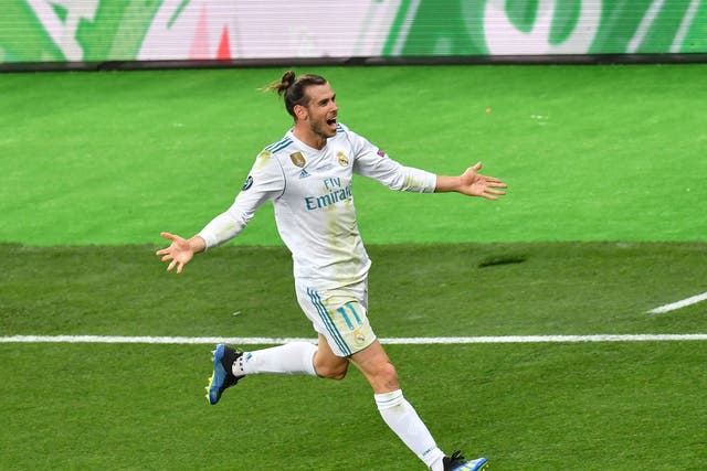 Bale scored in Real Madrid's victory over Liverpool in Kiev that secured the Champions League