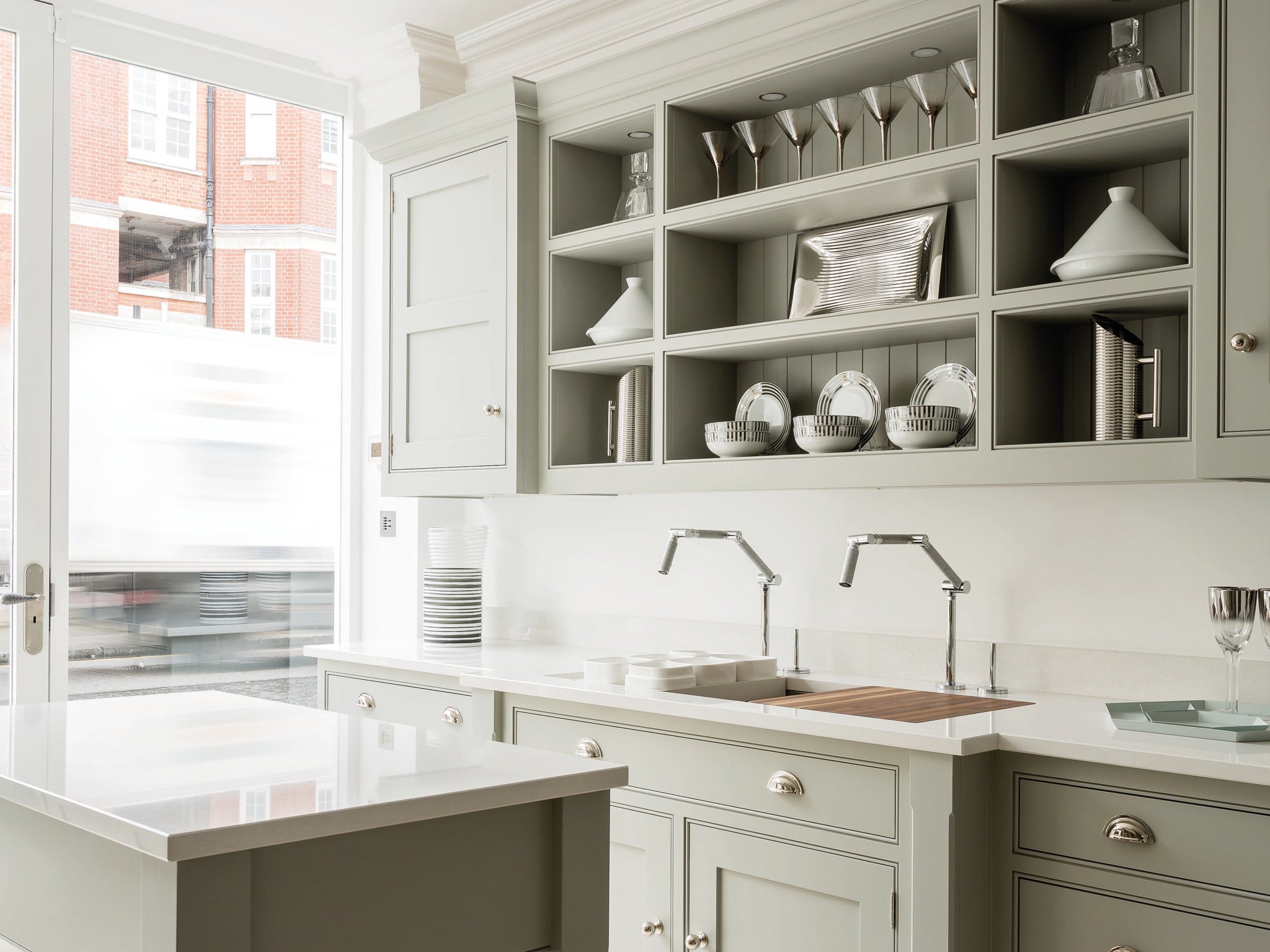 The popularity of open shelving in kitchens has reached a peak (Tom Howley)