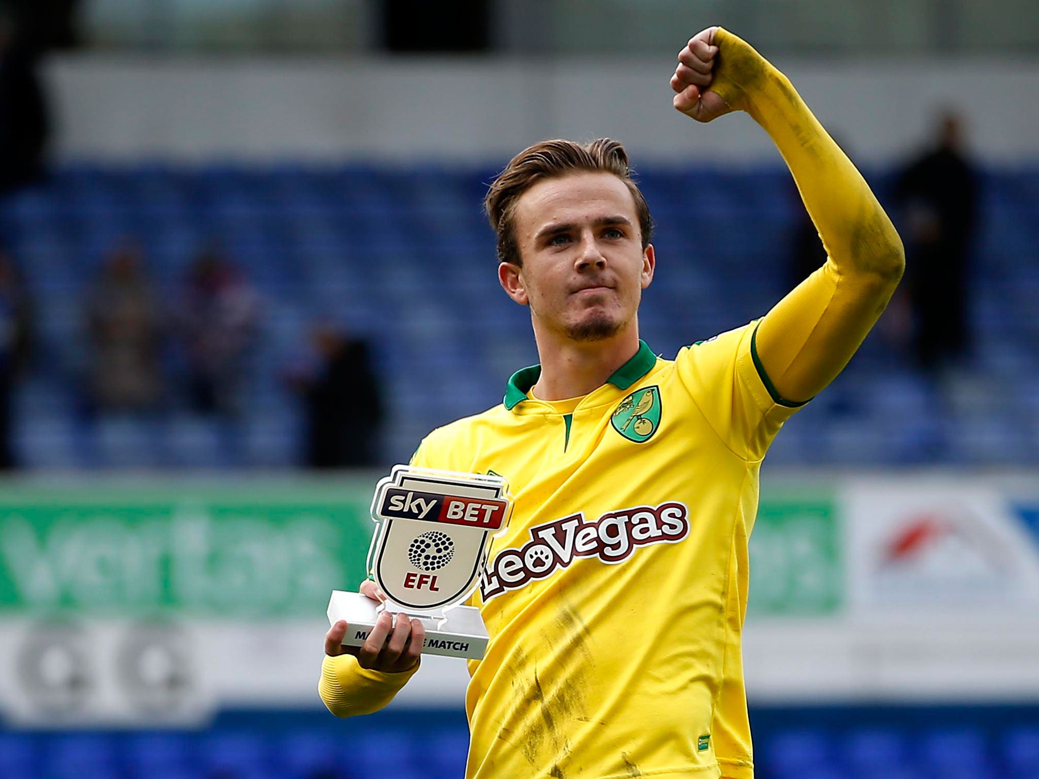 Maddison was named Norwich's Player of the Year after a fine individual season despite the club's inconsistent campaign