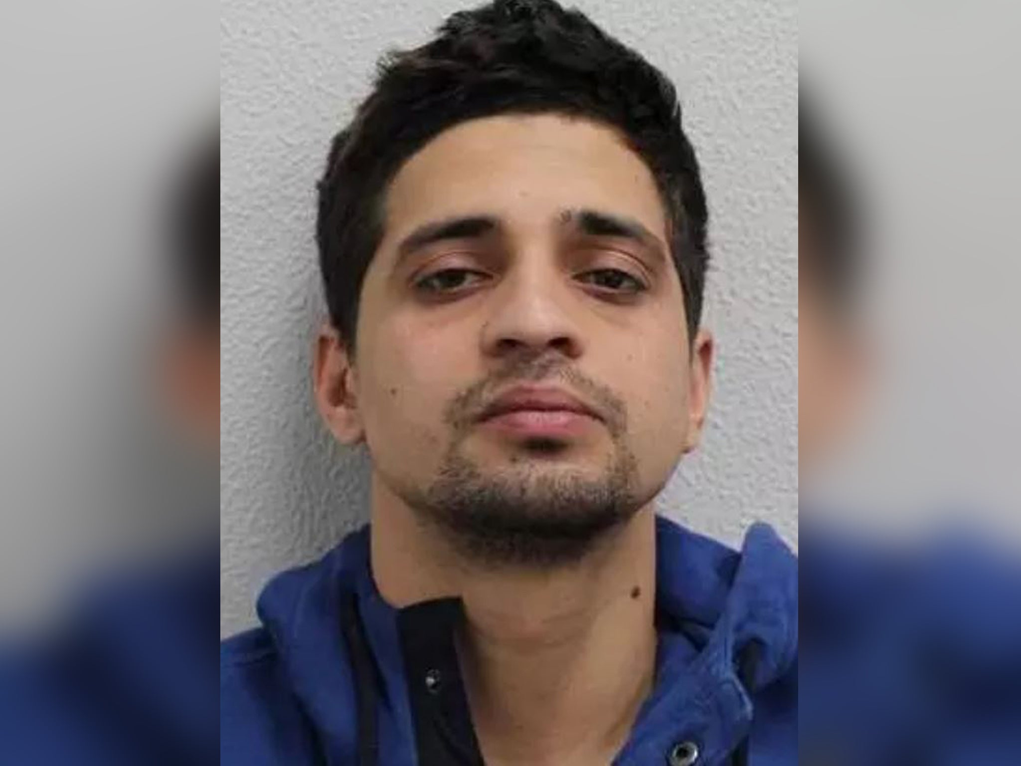Rehan Khan, who police are hunting over the stabbing of an 11-month-old baby