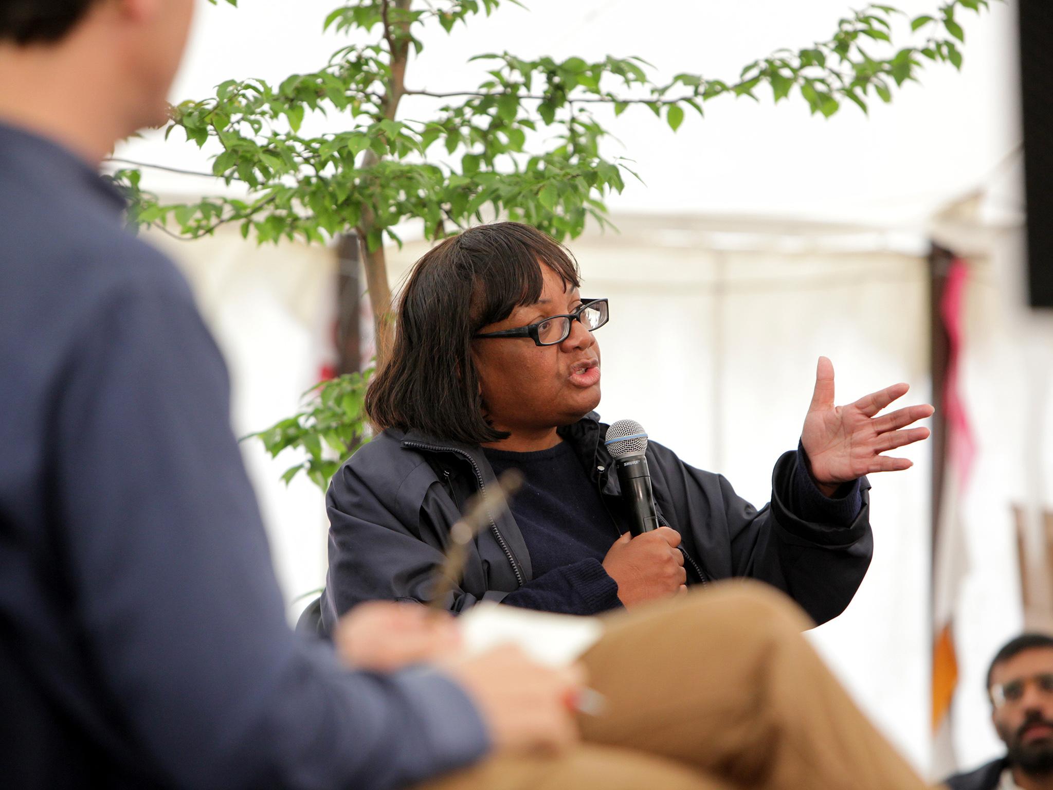 Shadow home secretary Diane Abbott starred in several debates