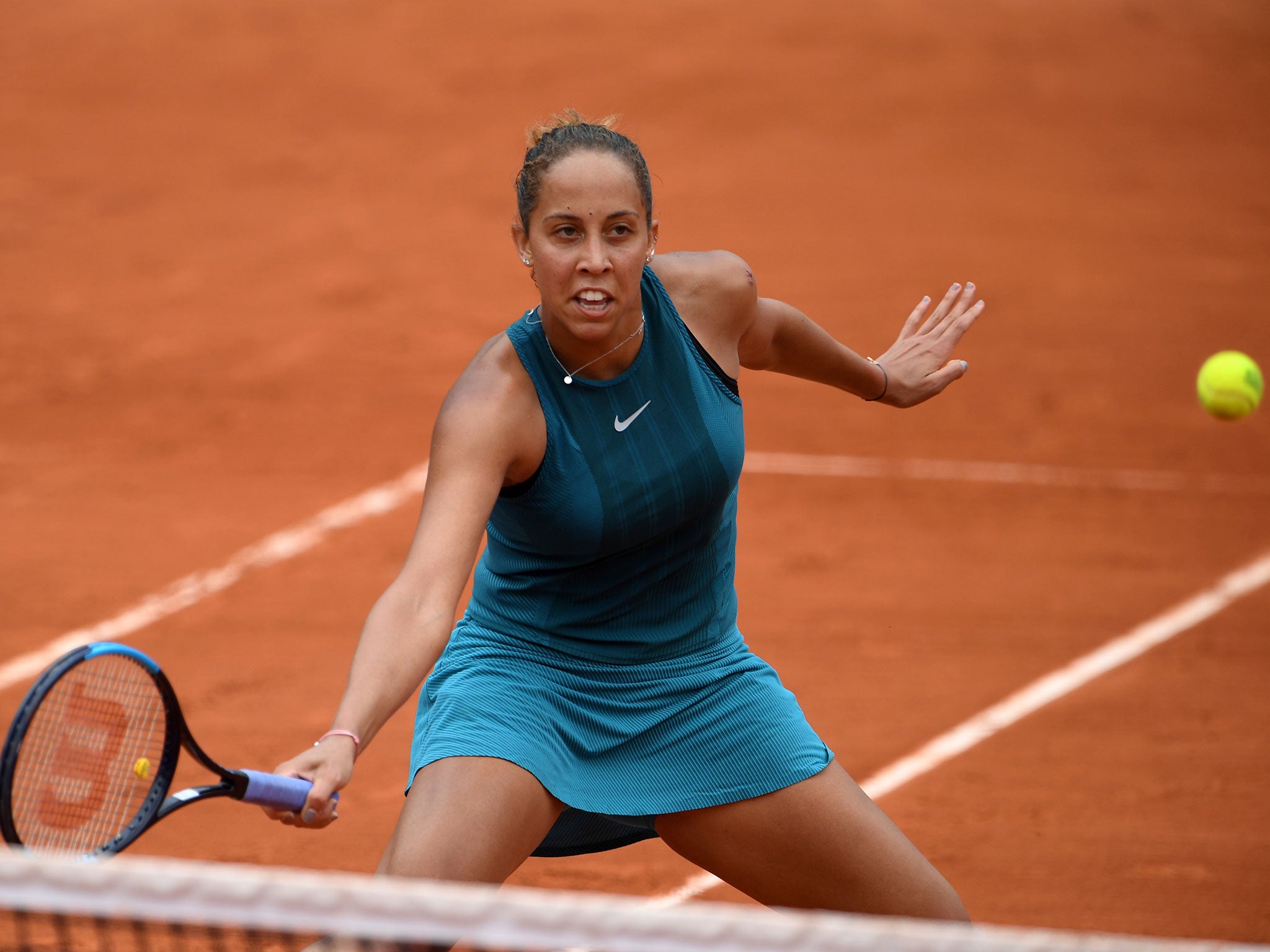 Keys beat Kazakhstan's Yulia Putintseva 7-6, 6-4
