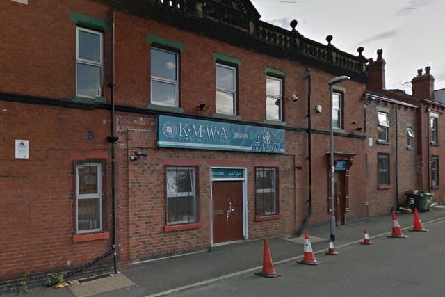 Police and fire crews were called to the Jamia Masjid Abu Huraira Mosque in Beeston, Leeds, where the main doorway had been set on fire