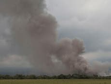 Fresh eruptions send hot ash and mud flowing down Guatemalan volcano