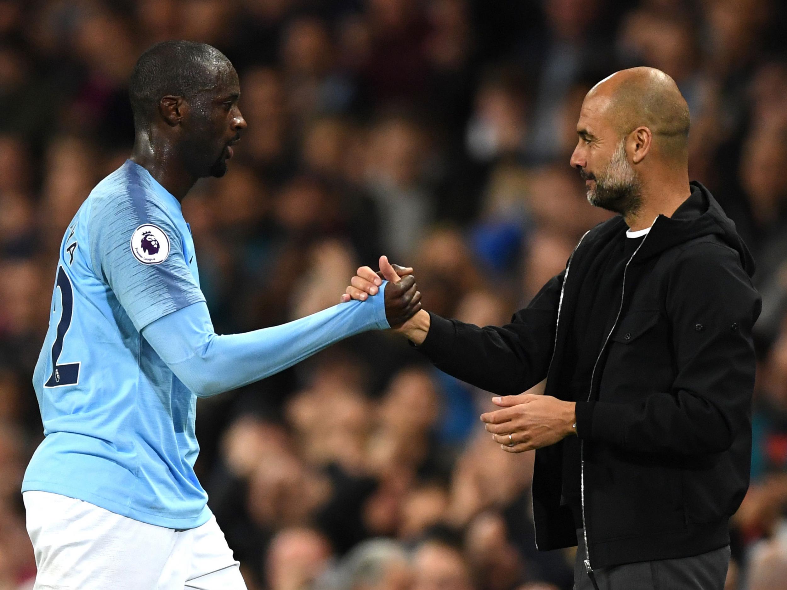 Yaya Touré has claimed Pep Guardiola has 'problems' with African players