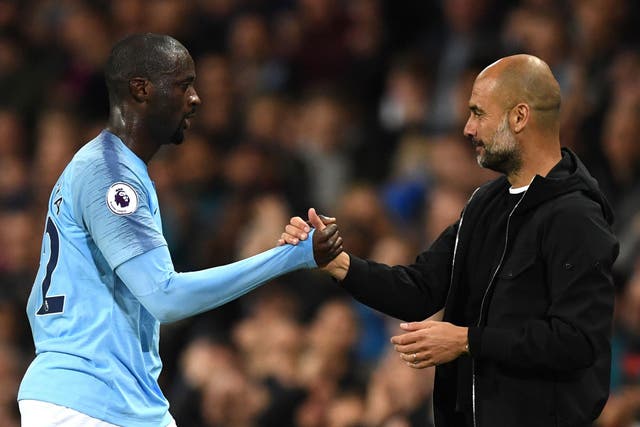 Yaya Touré has claimed Pep Guardiola has 'problems' with African players