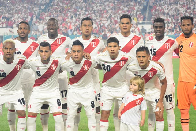 Peru feature in Group C at the 2018 World Cup