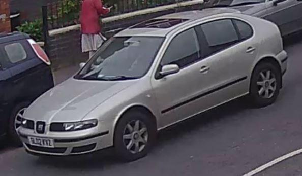 Police want to speak to anyone who saw a Seat Leon near the scene of the robbery