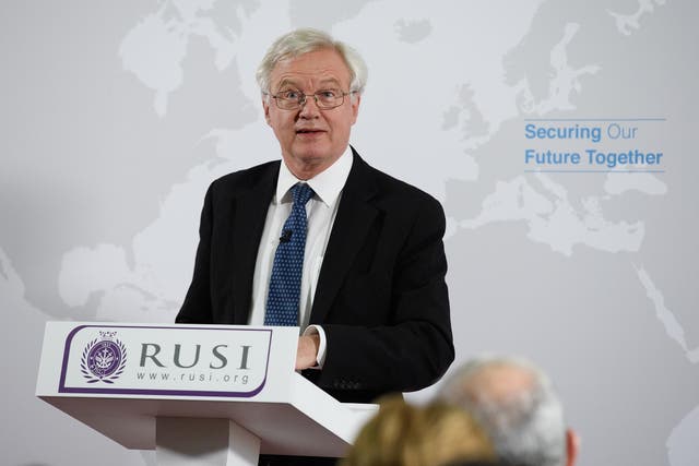 David Davis refused to dismiss reports he is considering resigning and admitted the cabinet has still not agreed the details of the backstop proposal