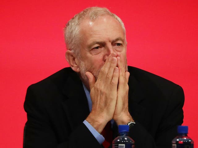 Jeremy Corbyn rules out Labour advocating a second referendum, January 2018