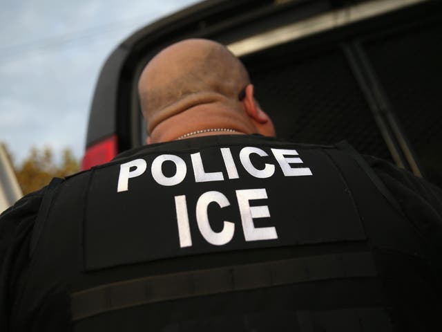The incident occurred as lawyer Andrea Martinez, followed her client, a 3-year-old boy, into an ICE building in Missouri
