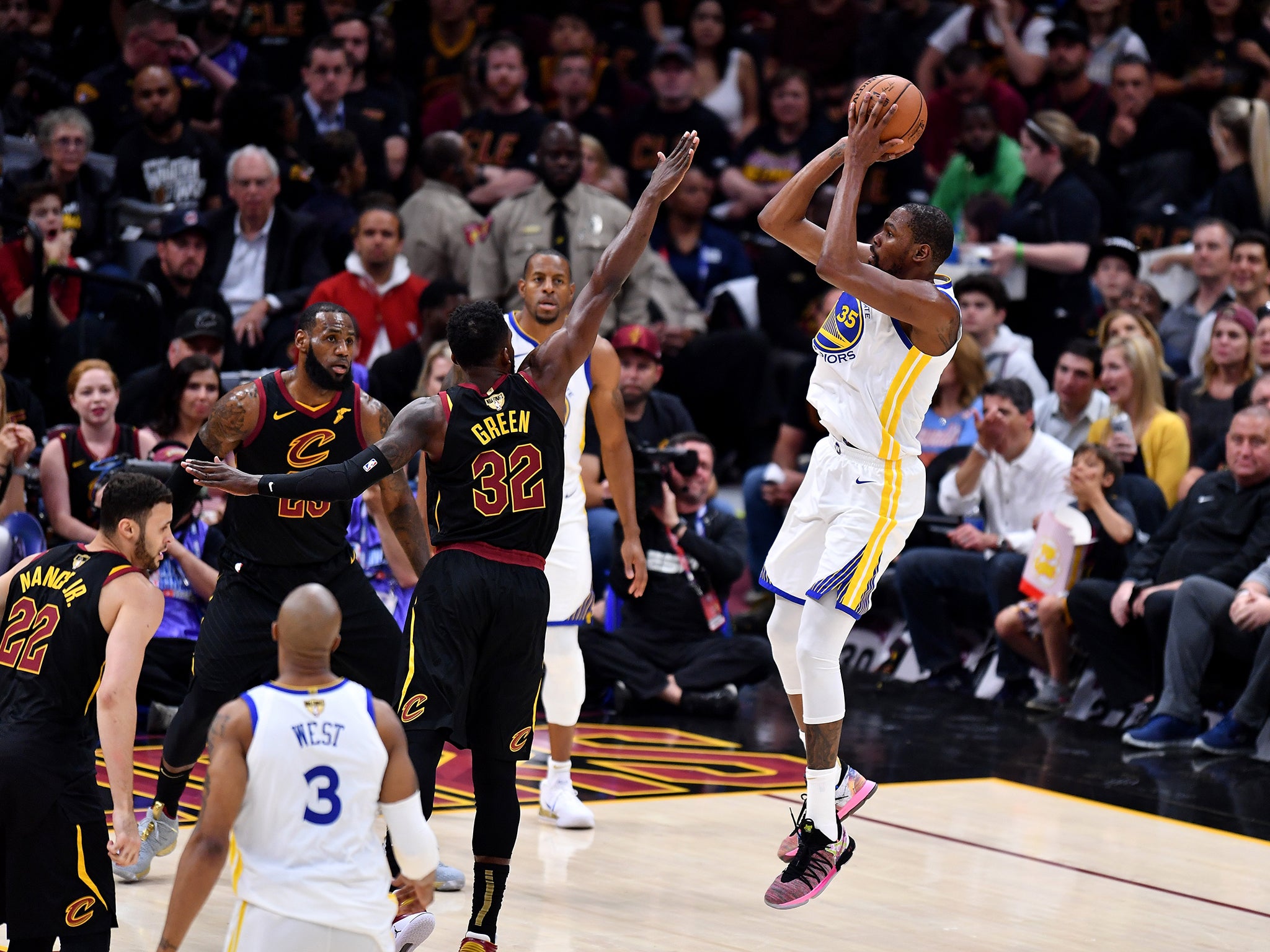 Kevin Durant inspired Golden State to victory with 43 points