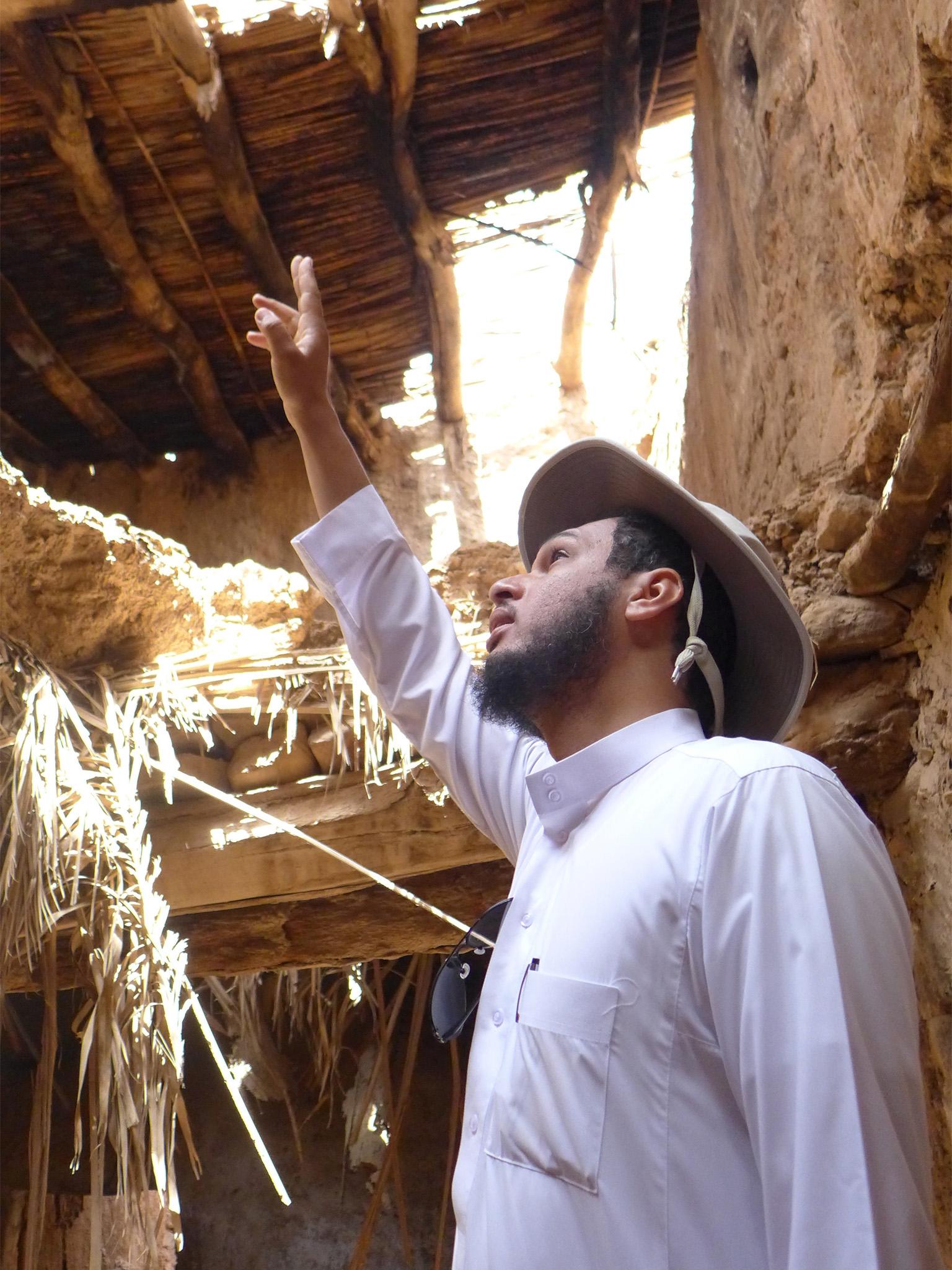 Tour guide Ahmed is descended from a long line of imams