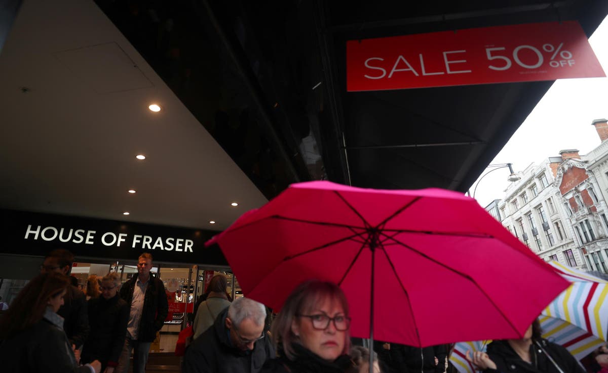 House of Fraser store closures Full list of branches set to shut The