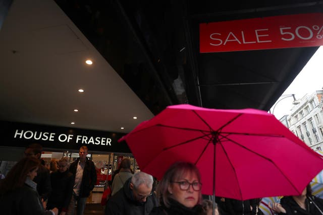 Struggling House of Fraser has won backing for a rescue plan but will it keep the rain away?