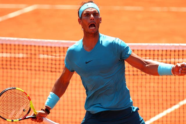 Nadal is through to the last four at Roland Garros