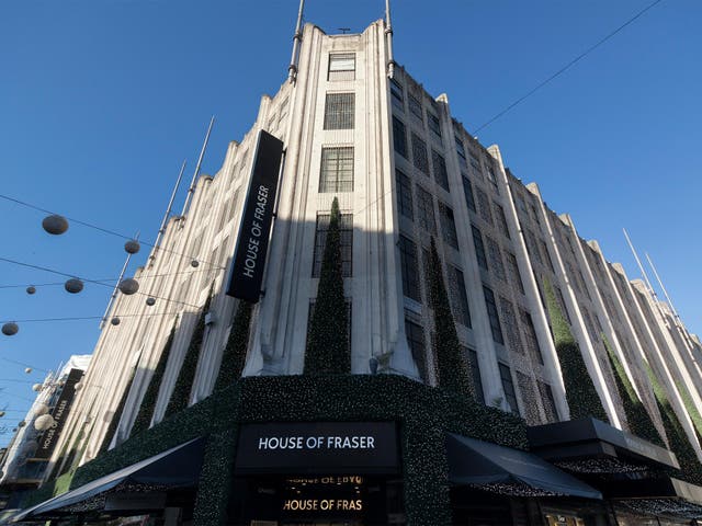 House of Fraser's flagship Oxford Street store will shut down as part of a proposed Company Voluntary Agreement