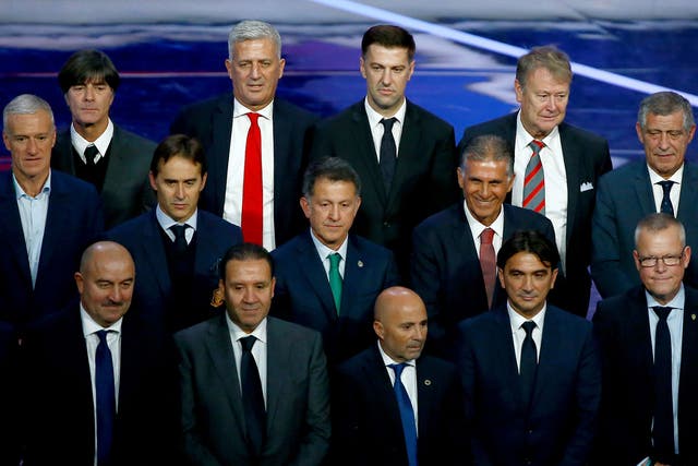 Argentina’s Jorge Sampaoli, Brazil’s Tite and Germany’s Joachim L?w stand out among a generally weak field of managers