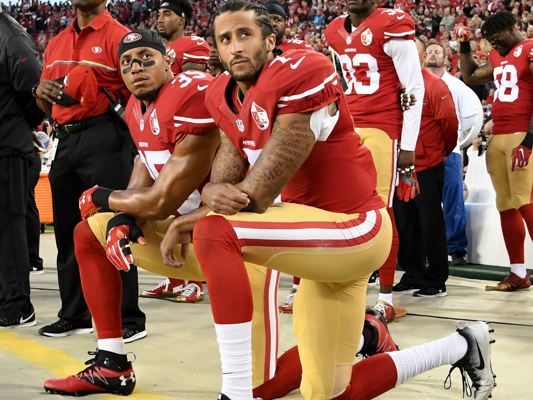 Colin Kaepernick s Nike campaign is more than just a manufactured controversy it shows how divided the US has become The Independent The Independent