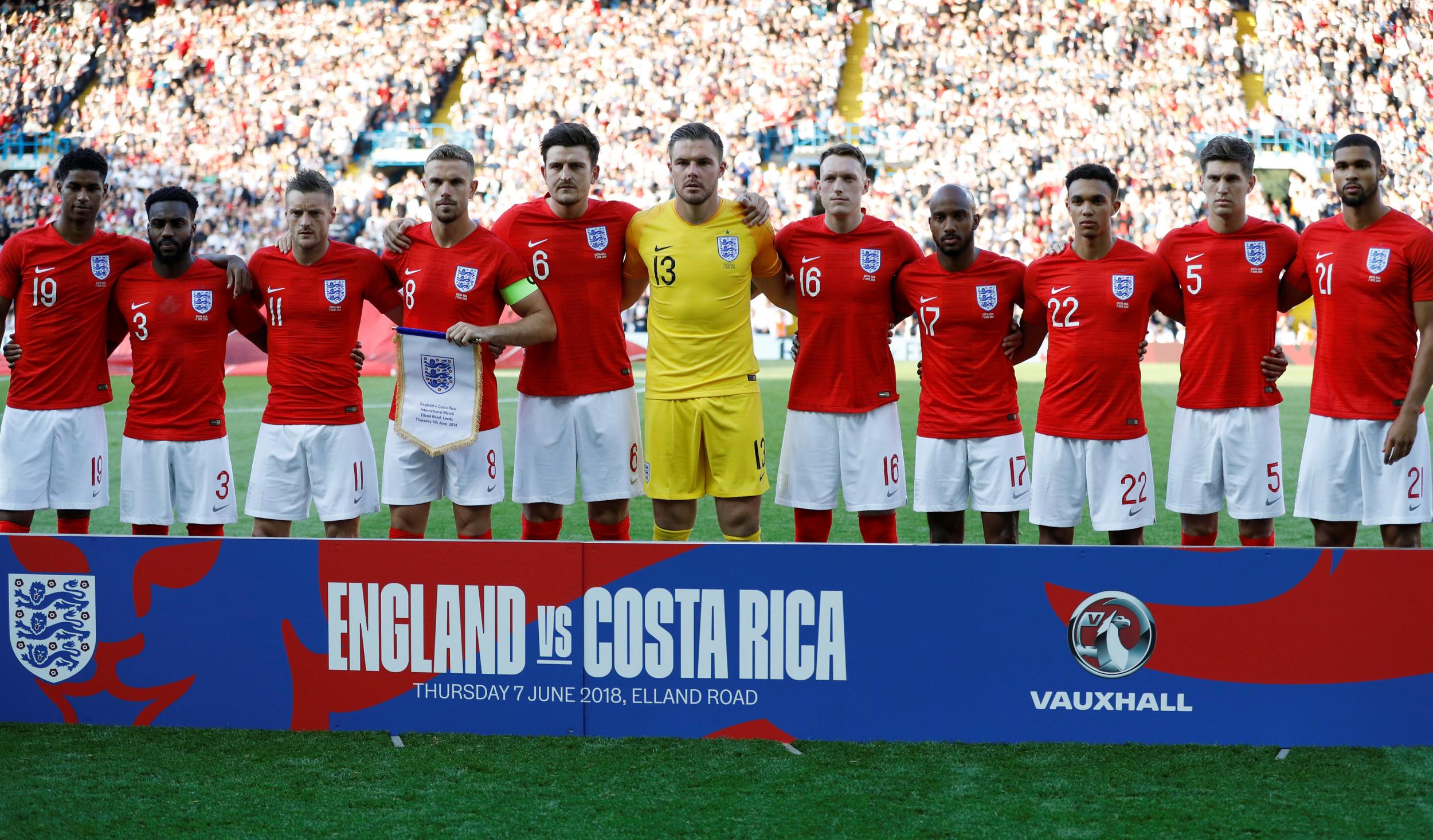 England vs Costa Rica: Marcus Rashford and Danny…