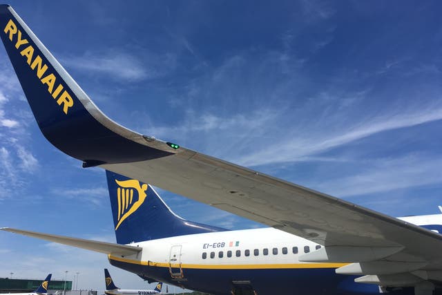 Going places? Some Ryanair flights from Stansted to Italy have been cancelled because of an air-traffic control strike