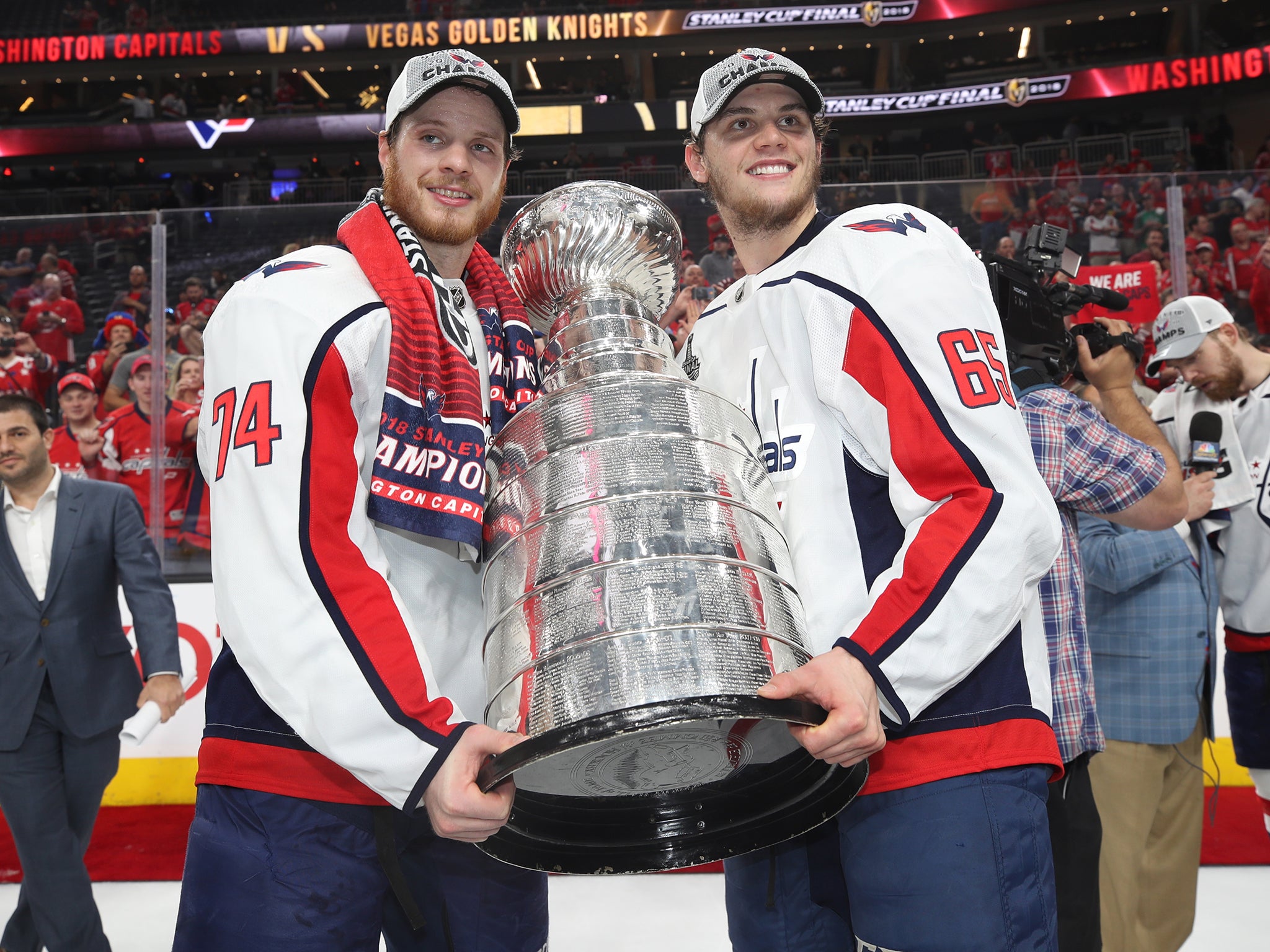 The Capitals won the Stanley Cup with a 4-3 win on Thursday
