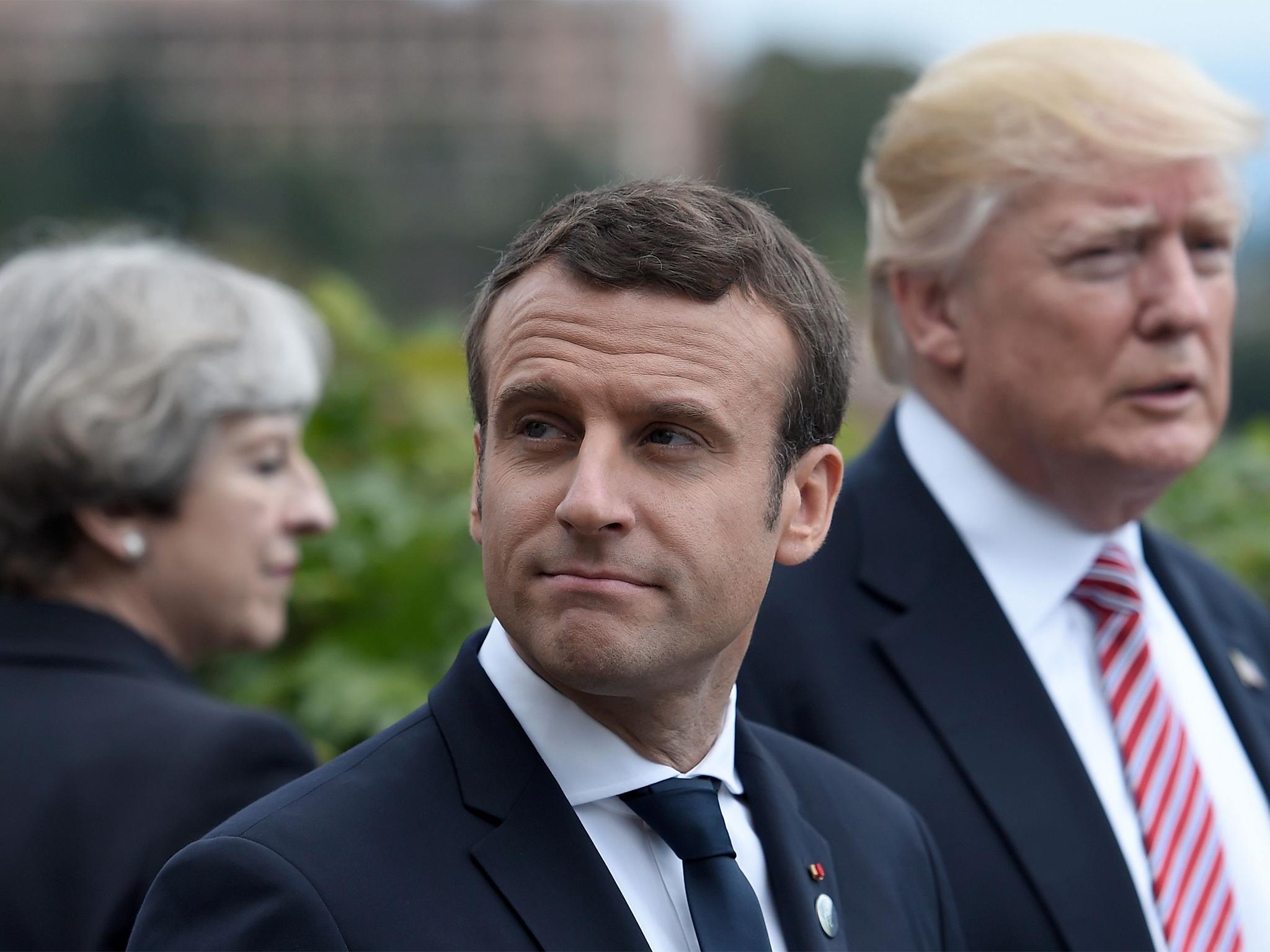 French president Emmanuel Macron has called on other members of the group to stand up against the United States’ position on trade tariffs