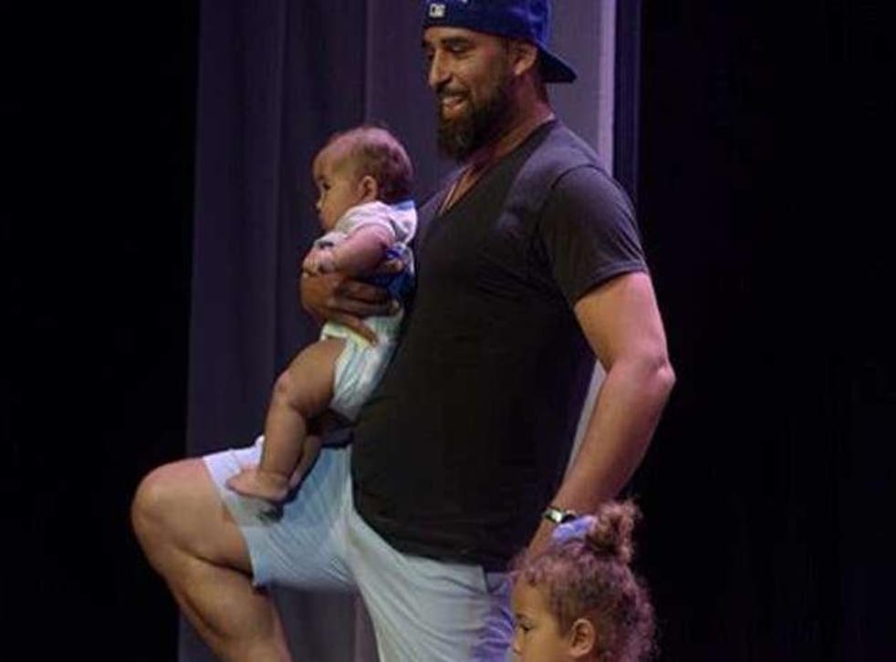 Father joins his sobbing daughter on stage to finish ballet performance (Caters)