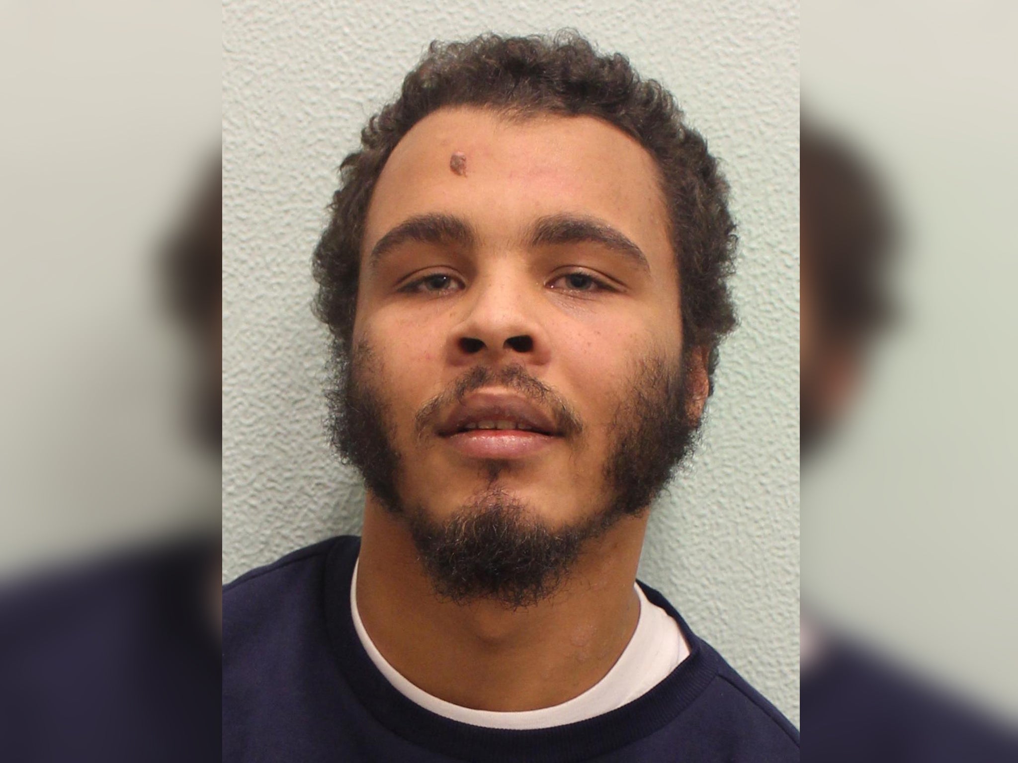 Jordan Bailey-Mascoll, 25, who was convicted of murdering Danny Pearce in Greenwich