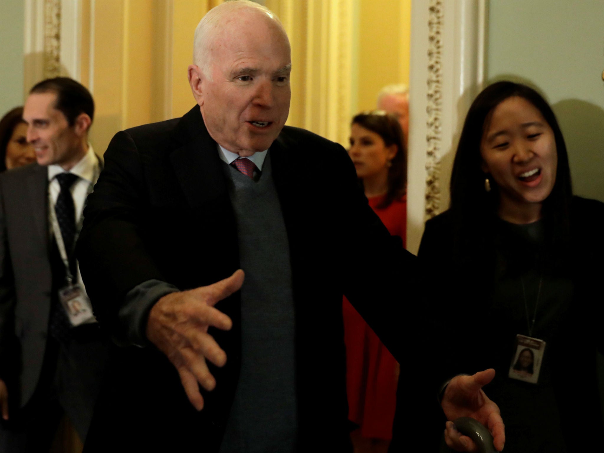 John McCain said Russia has been sowing chaos with 'assassinations, cyber-attacks, and malign influence'