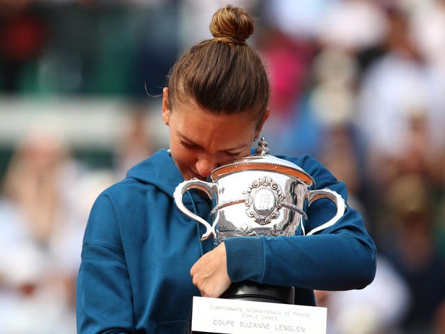 Simona Halep won her first Grand Slam in 2018