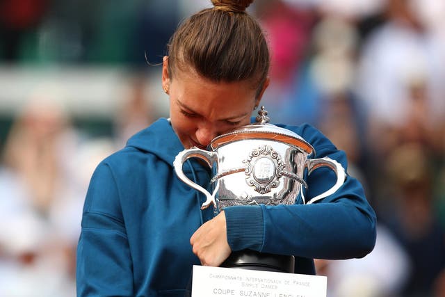 Simona Halep won her first Grand Slam in 2018