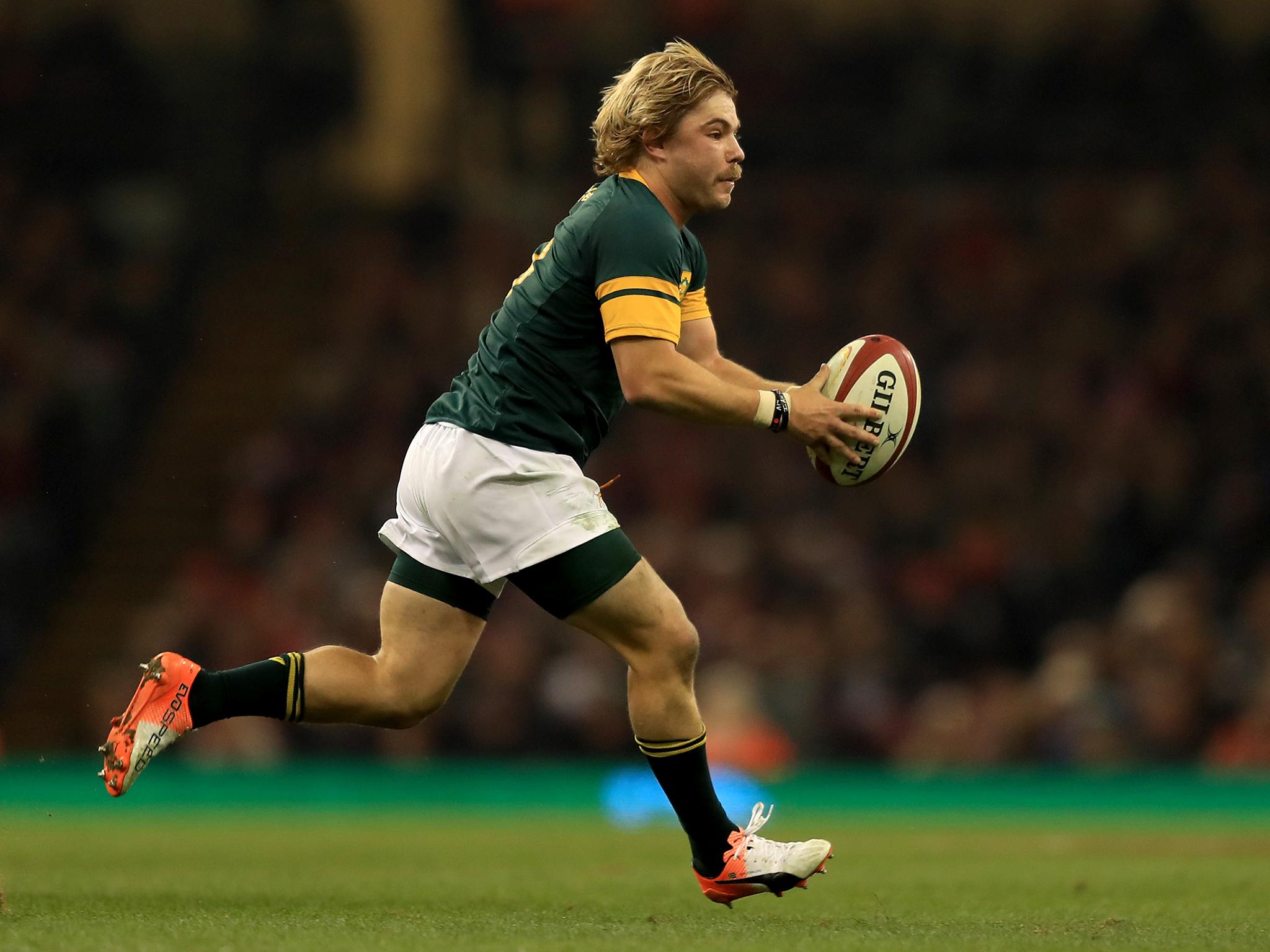 Faf de Klerk scored the first try and ran the game for the Springboks (Getty)