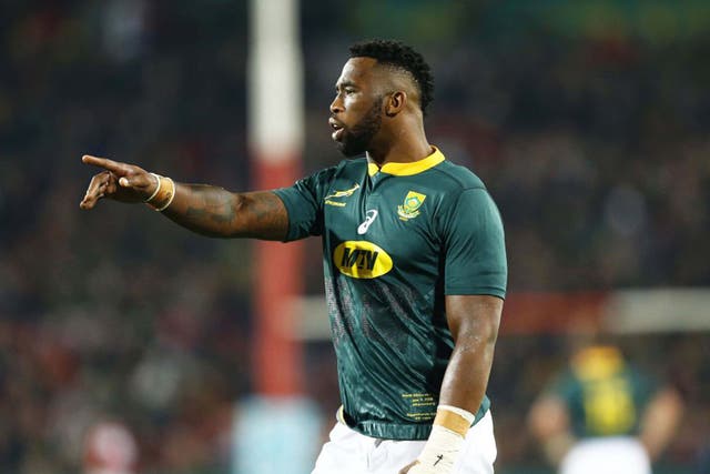 Siya Kolisi, South Africa's first black national rugby captain, helped the team win an epic first Test against England