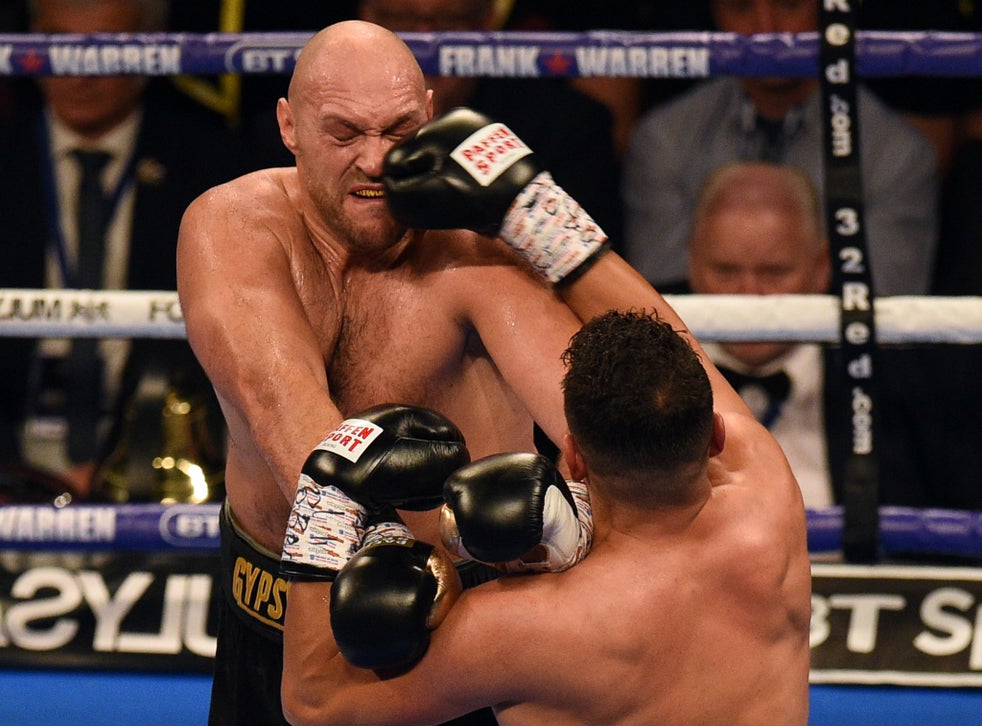 tyson fury return proves  farce   world heavyweight champion