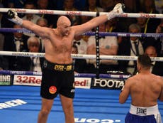Fury return proves a farce as he clowns his way to early victory