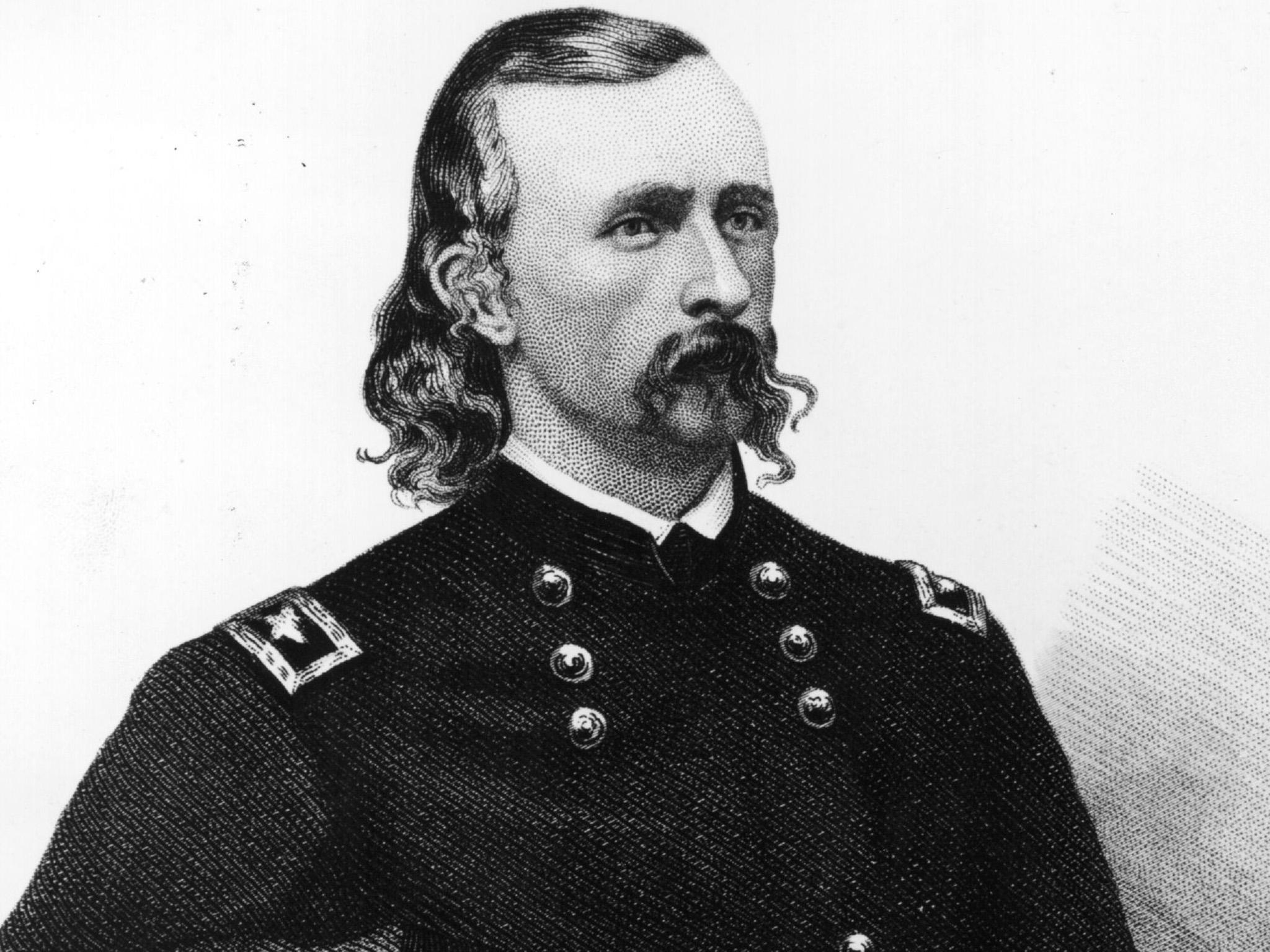 General George Custer's death at the Battle of Little Big Horn.