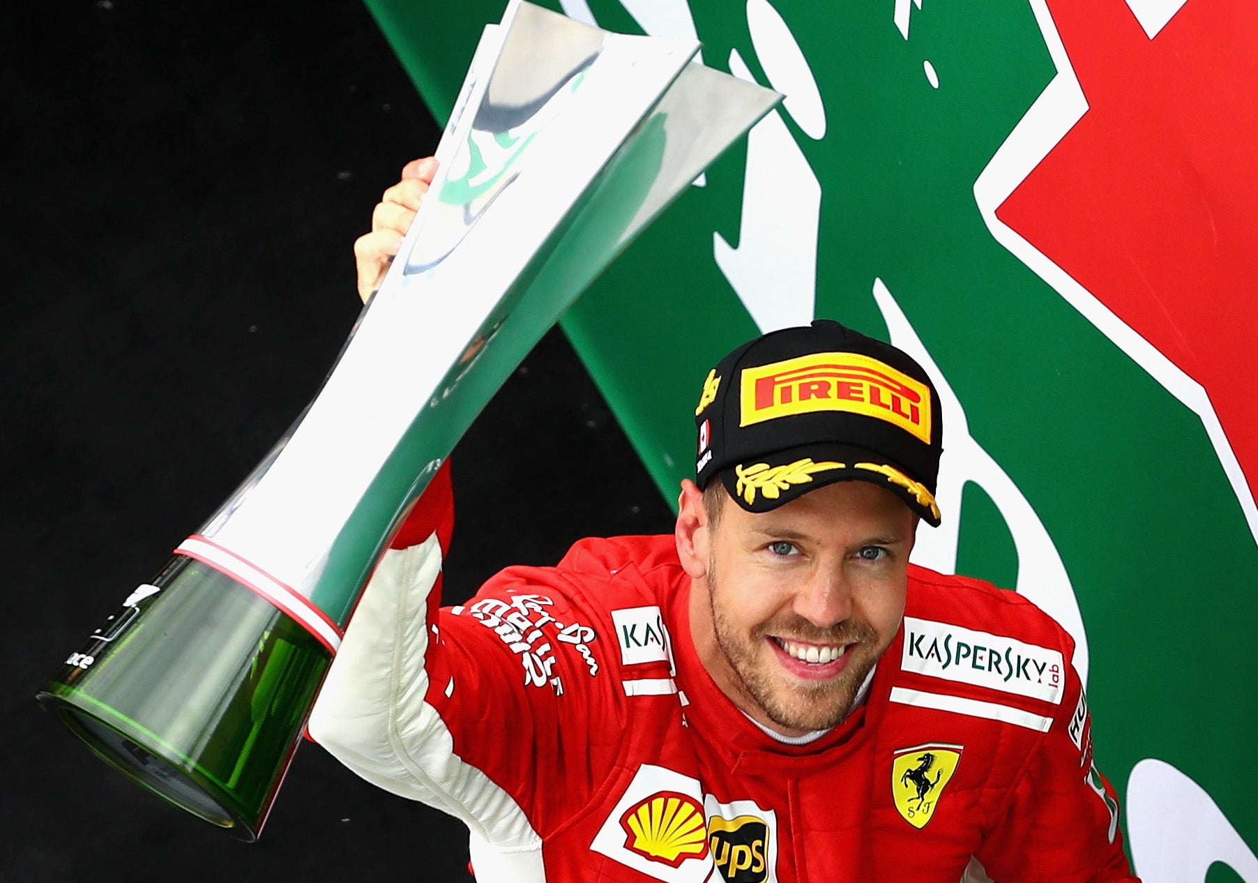 Sebastian Vettel ruled from lights-to-flag at the Circuit Gilles Villeneuve in an emphatic display as he crossed the line ahead of Valtteri Bottas