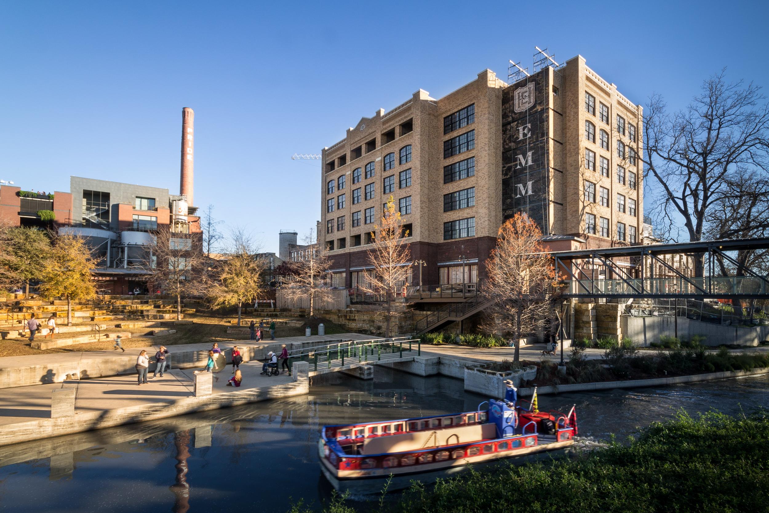 Give your feet a rest with a cruise down the San Antonio river