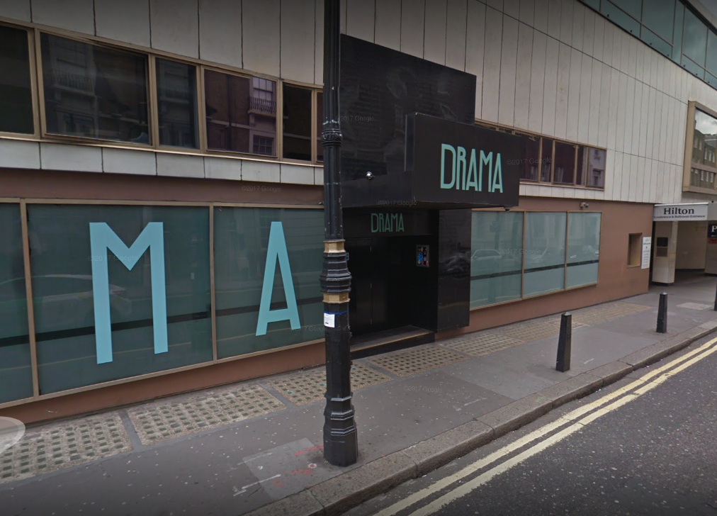 The Drama, Park Lane nightclub is in London's exclusive West End