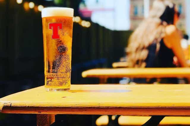 Tennent's Lager is being sold as a craft beer in Spain (Instagram)