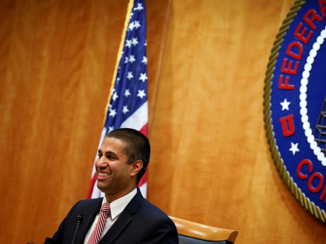 Federal Communications Commission chairman Ajit Pai, who championed repealing net neutrality, wrote that the change would 'both protect the free and open internet and deliver more digital opportunity to more Americans'