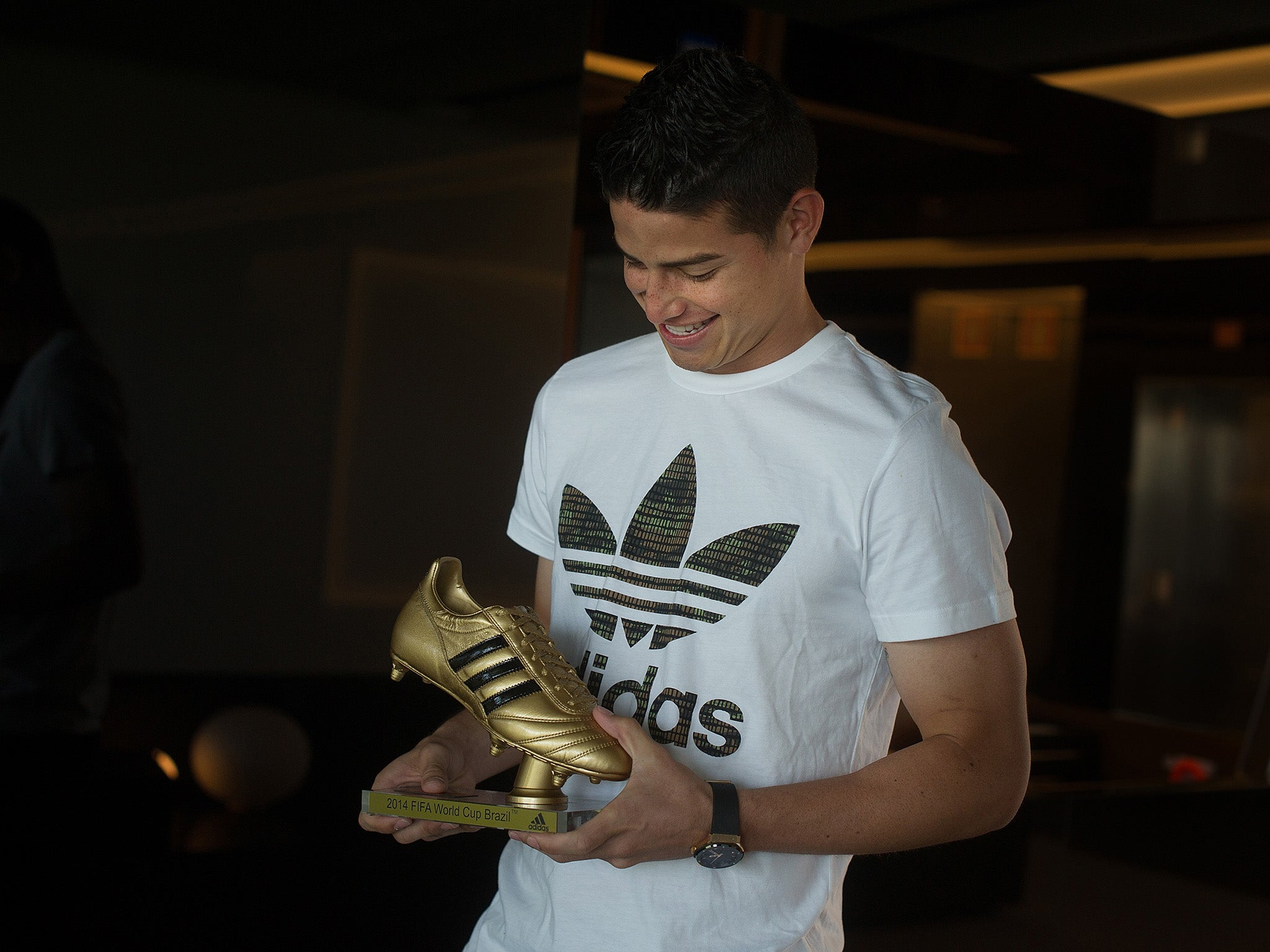 James Rodriguez picked up the Golden Boot in 2014