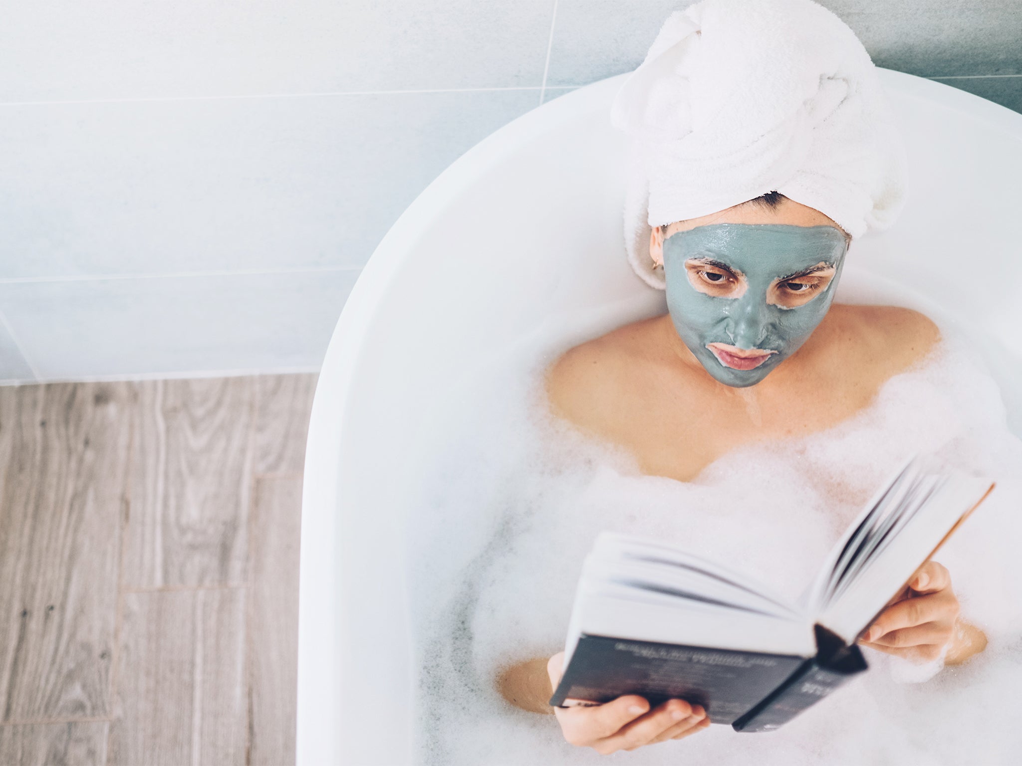 Reading in the bath made number 27 on the list of top 40 risks